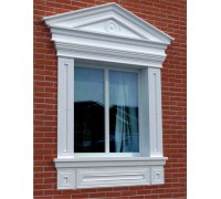 Декор для фасада из пенопласта "Окно №1" (комплект)